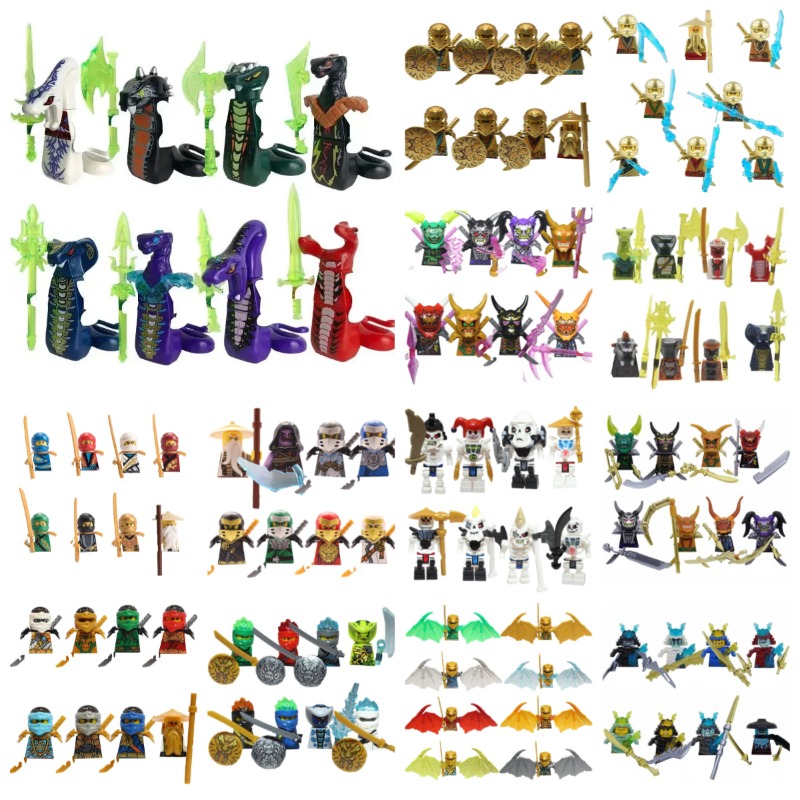 Model Kit Fantasy - Conjunto de 104 peças de bonecos