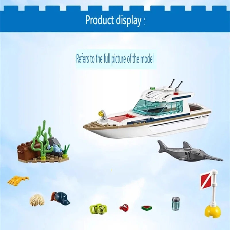 Série City 60221 Quebra-Cabeça - Model Kit Yacht avaliação e preço