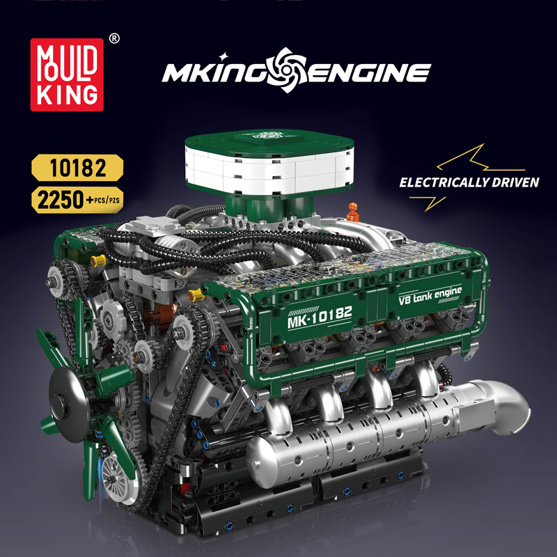 Mould King 10182 Brinquedos Té - Model Kit Engine avaliação e preço